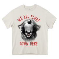 Cream It Movie Pennywise We All Float Down Here Heavy Core Tee - minhPixels