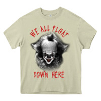 It Movie Pennywise We All Float Down Here Heavy Core Tee | Teevron