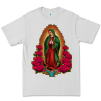 Dove Grey our lady of guadalupe Premium Tee - Jasminsmagicworld