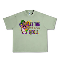 Oil Green Let the good times roll with gnome Urban Heavy Tee - HowdyJamesFarm