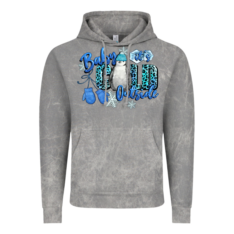 Baby Its Cold Outside Vintage Hoodie by CowGirlArtShop | Teevron