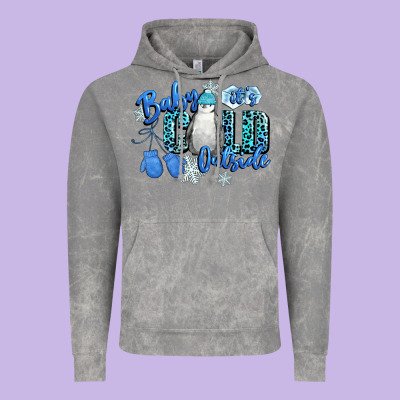 Baby Its Cold Outside Vintage Hoodie Designed By Cowgirlartshop