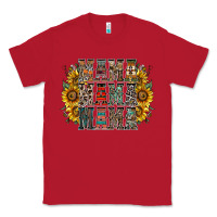 Red mama sunflower western Classic Tee - RacoonDesign