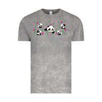 Cloud Rock cute panda Vintage Tee - TumblerDesignByShophia