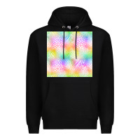 Black neon safari seamless pattern Premium Hoodie - BundleAndBundleShop