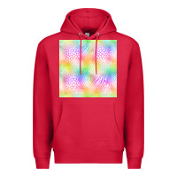 Cardinal neon safari seamless pattern Premium Hoodie - BundleAndBundleShop