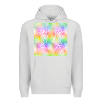 Dove Grey neon safari seamless pattern Premium Hoodie - BundleAndBundleShop