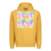Mustard neon safari seamless pattern Premium Hoodie - BundleAndBundleShop