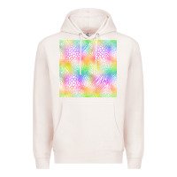 Pale Pink neon safari seamless pattern Premium Hoodie - BundleAndBundleShop