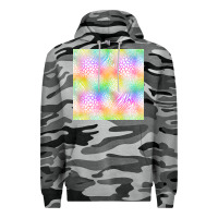 Slate Camo neon safari seamless pattern Premium Hoodie - BundleAndBundleShop