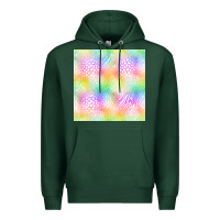 Sports Green neon safari seamless pattern Premium Hoodie - BundleAndBundleShop