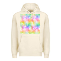 Tofu neon safari seamless pattern Premium Hoodie - BundleAndBundleShop