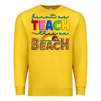 Lemon first we teach then we beach Premium Sweatshirt - Artiststas