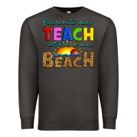 Smoke first we teach then we beach Premium Sweatshirt - Artiststas