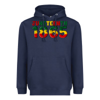 Navy juneteenth 1865 Heavyweight Hoodie - Artiststas