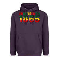 Plum juneteenth 1865 Heavyweight Hoodie - Artiststas