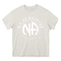 Cream We Do Recover Narcotics Anonymous Men Women Gift Heavy Core Tee - minhPixels