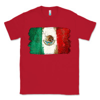 Red Mexican Flag Classic Tee - texasbilliewilder