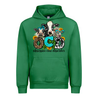 Emerald ocd obsessive cow disorder Urban Hoodie - AdoDesignShop