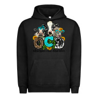 Pigment Black ocd obsessive cow disorder Urban Hoodie - AdoDesignShop