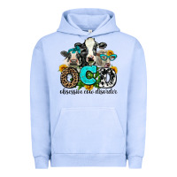 Pigment Grape Ice ocd obsessive cow disorder Urban Hoodie - AdoDesignShop