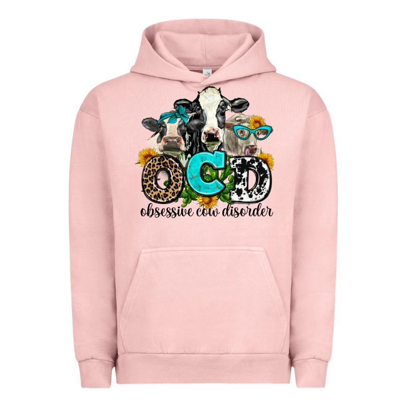 Ocd Obsessive Cow Disorder Urban Hoodie by AdoDesignShop | Teevron