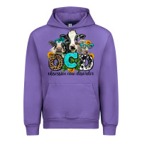 Tulip ocd obsessive cow disorder Urban Hoodie - AdoDesignShop