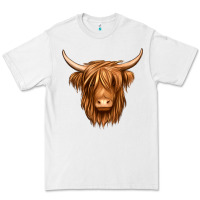 White long haired cow Premium Tee - Jasminsmagicworld