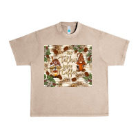 French Oak no talkie before coffee with gnomies Urban Heavy Tee - TumblerDesignByShophia