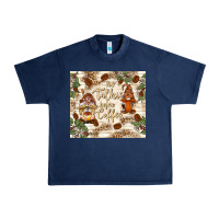 Navy no talkie before coffee with gnomies Urban Heavy Tee - TumblerDesignByShophia