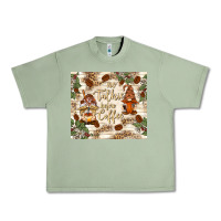 Oil Green no talkie before coffee with gnomies Urban Heavy Tee - TumblerDesignByShophia