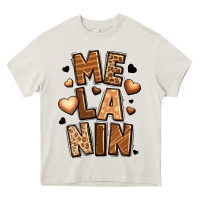 Cream melanin Heavy Core Tee - LillyAllenDesigns