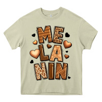 Mossy melanin Heavy Core Tee - LillyAllenDesigns