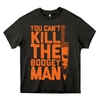 Asphalt oogeyman halloween horror distressed quote orange Heavy Core Tee - minhPixels