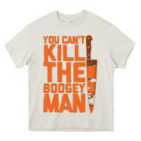 Cream oogeyman halloween horror distressed quote orange Heavy Core Tee - minhPixels