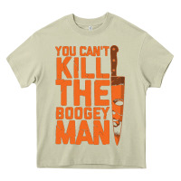 Mossy oogeyman halloween horror distressed quote orange Heavy Core Tee - minhPixels
