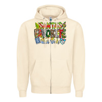 Sandshell Santa's Favorite Rad Tech Zipper Hoodie - CowhideDigitalArt