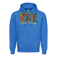 True Royal Santa's Favorite Rad Tech Zipper Hoodie - CowhideDigitalArt