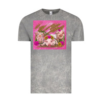Cloud Rock pigs Vintage Tee - TumblerDesignByShophia