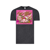 Vintage Black pigs Vintage Tee - TumblerDesignByShophia