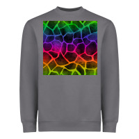 Storm colorful giraffe seamless pattern Heavyweight Sweatshirt - BundleAndBundleShop
