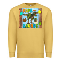 Antique Gold papa saurus Premium Sweatshirt - Artiststas