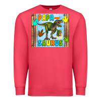 Papa Saurus Premium Sweatshirt | Teevron