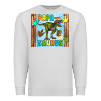 Dove Grey papa saurus Premium Sweatshirt - Artiststas