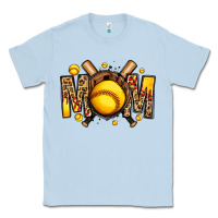 Dusty Blue softball mom Classic Tee - Jasminsmagicworld