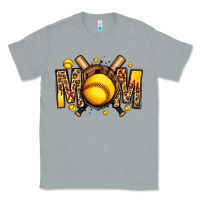 Heather Grey softball mom Classic Tee - Jasminsmagicworld
