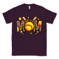 Plum softball mom Classic Tee - Jasminsmagicworld