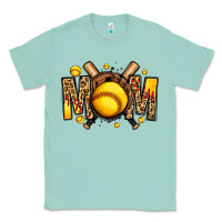 Seafoam softball mom Classic Tee - Jasminsmagicworld