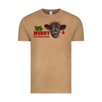 Vintage Camel Merry Christmas Calf Vintage Tee - RanaPortraitStore