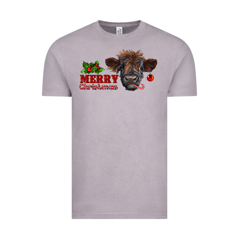 Merry Christmas Calf Vintage Tee by RanaPortraitStore | Teevron